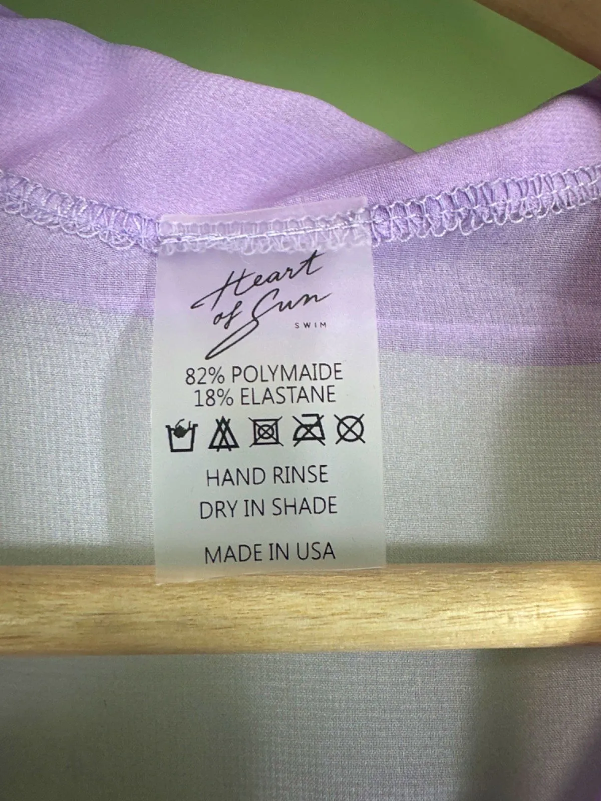 Heart of Sun Lavender Sheer Cover-Up Top One Size