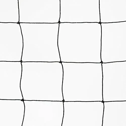 Heavy Duty Netting for Bird Poultry Aviary 25 X 50 Net Black Mesh Protect Fruit