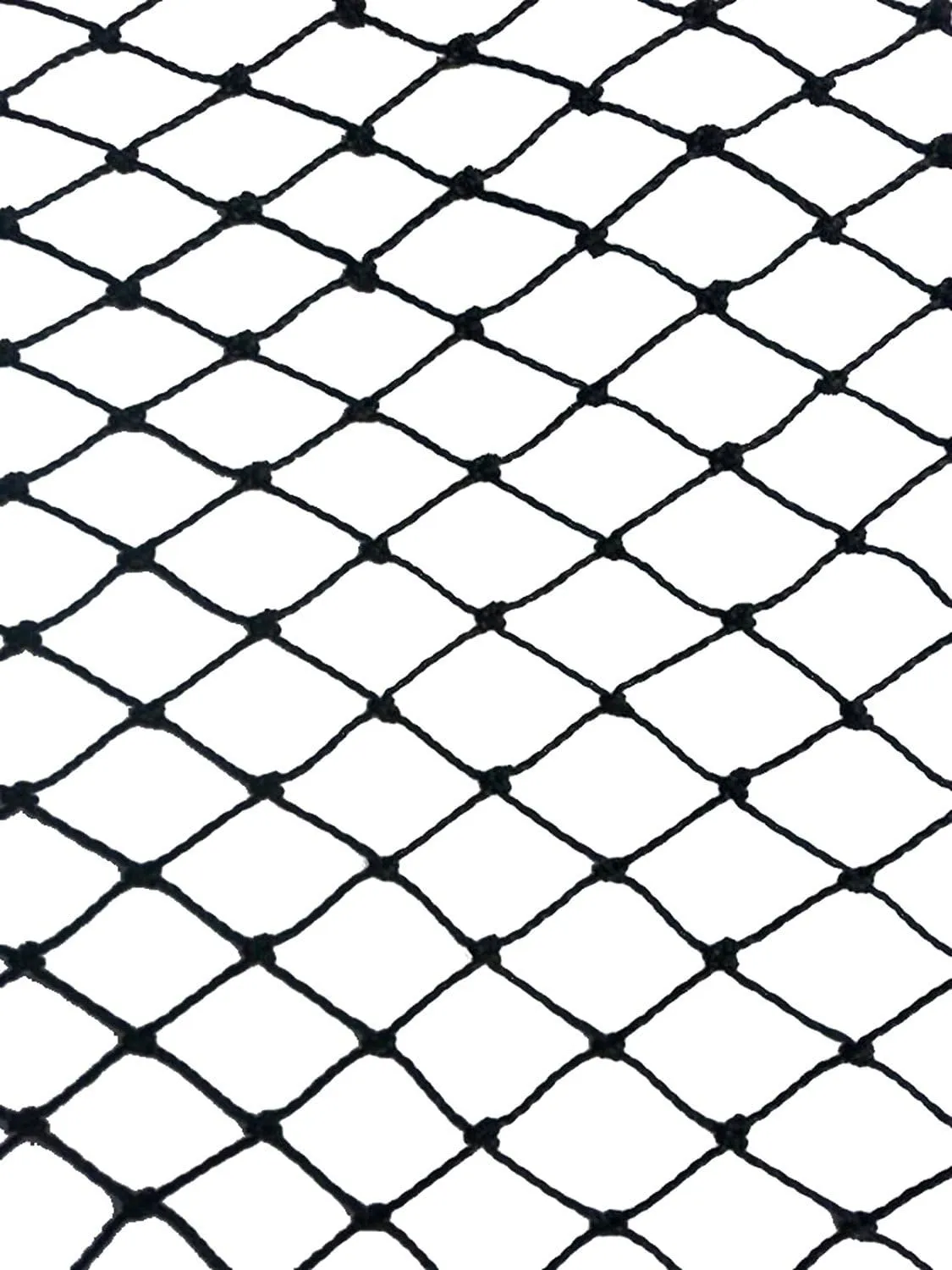 Heavy Duty Netting for Bird Poultry Aviary 25 X 50 Net Black Mesh Protect Fruit