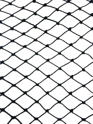 Heavy Duty Netting for Bird Poultry Aviary 25 X 50 Net Black Mesh Protect Fruit