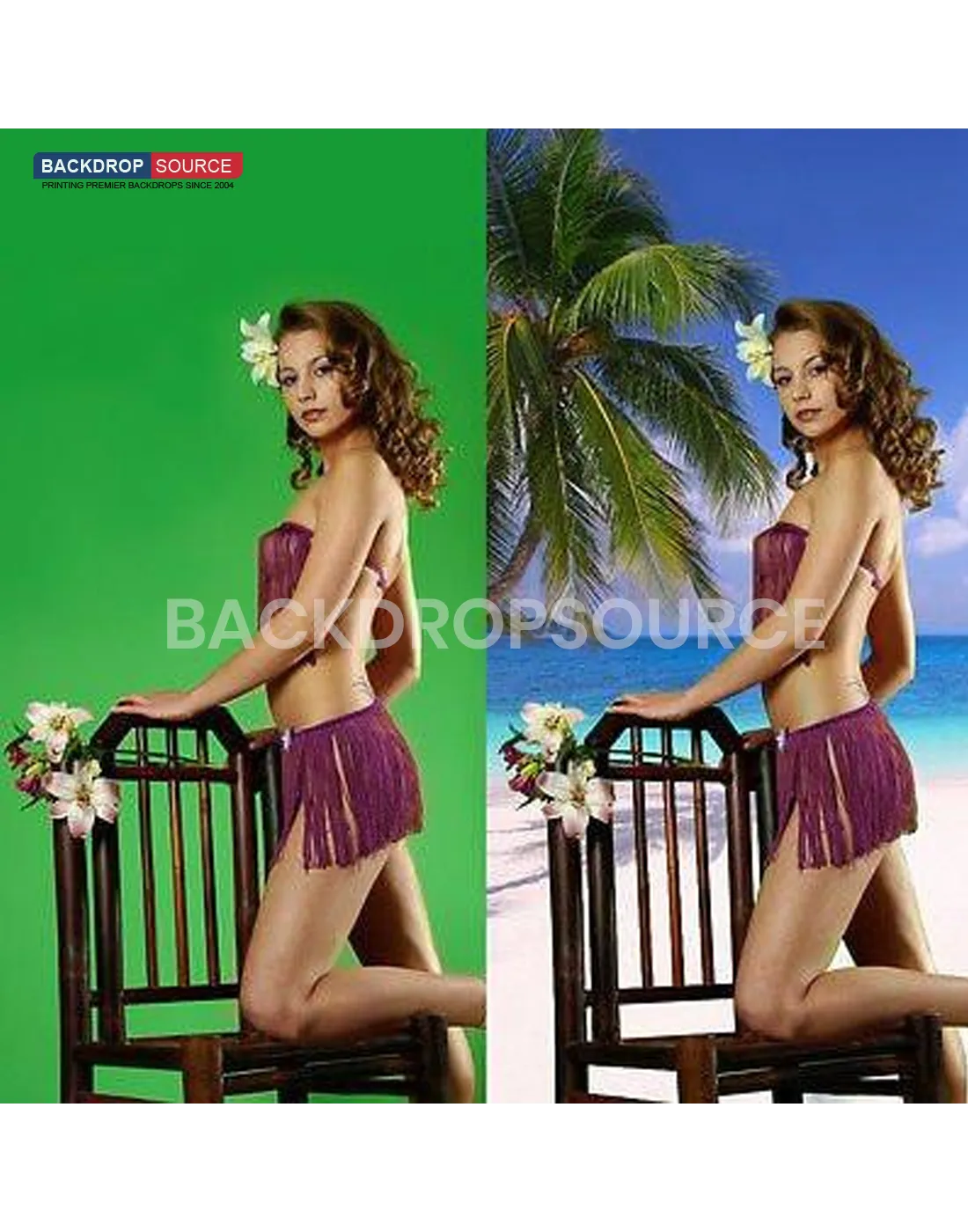 Heavy Duty Pure Muslin Photography Backdrop - Chroma Green