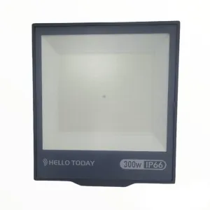 Hello Today LED Flood Light 300W with 20KV Surge Protector