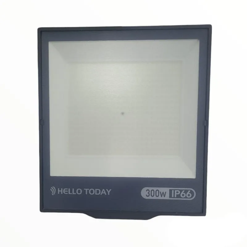 Hello Today LED Flood Light 300W with 20KV Surge Protector