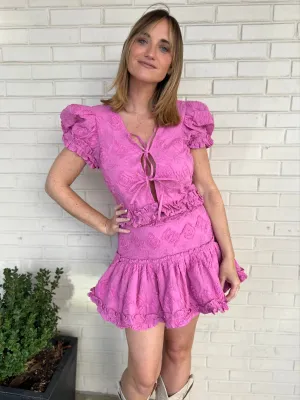 Hillary Tie Front Top