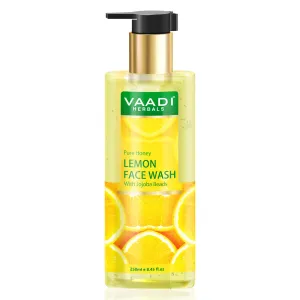 Honey Lemon Face Wash with Jojoba Beads (250 ml)