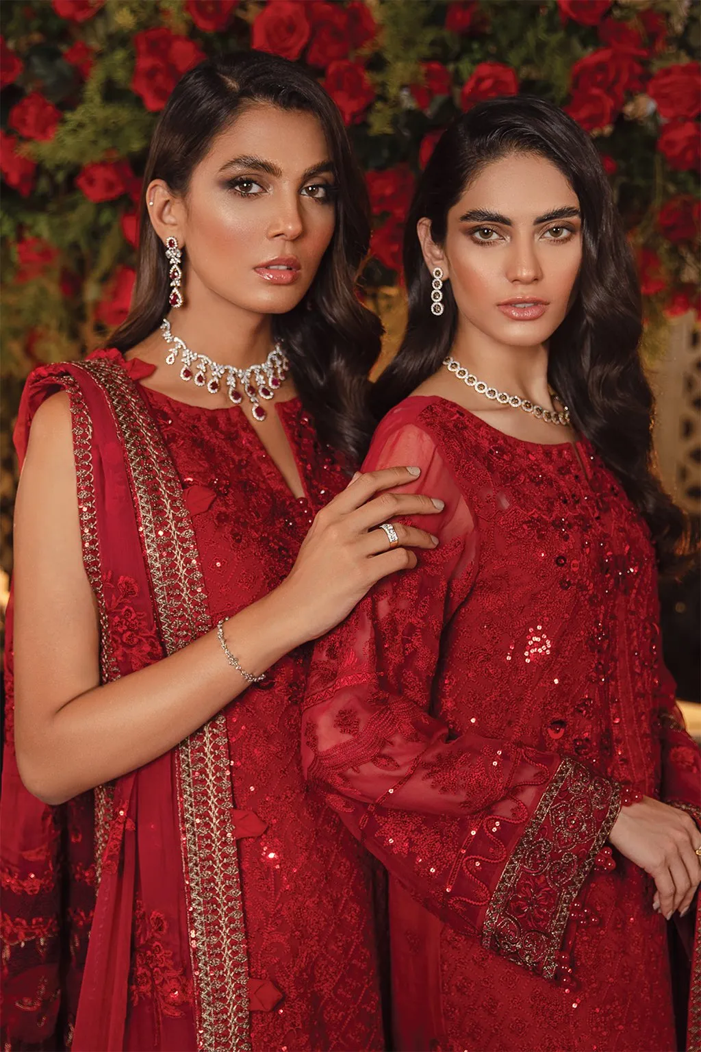 IMC-04 RHYTHM - 3PC |  Iznik Meraki Luxury Chiffon Collection 2021 | Unstitched Embroidered Luxury Chiffon Suits