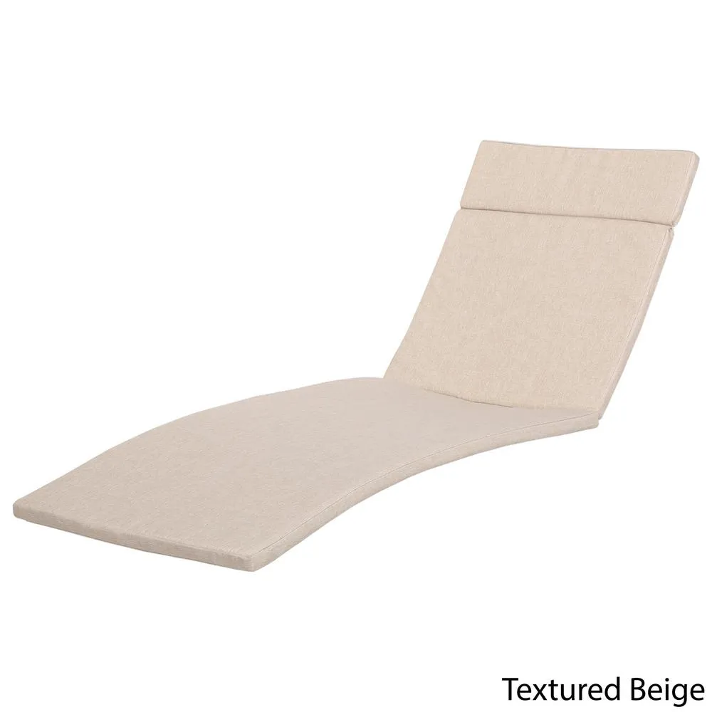 Indoor/Outdoor Chaise Lounge Cushion by Darby Home Co. Beige (Cushion Only, Chaise chair NOT included)Retails $170 