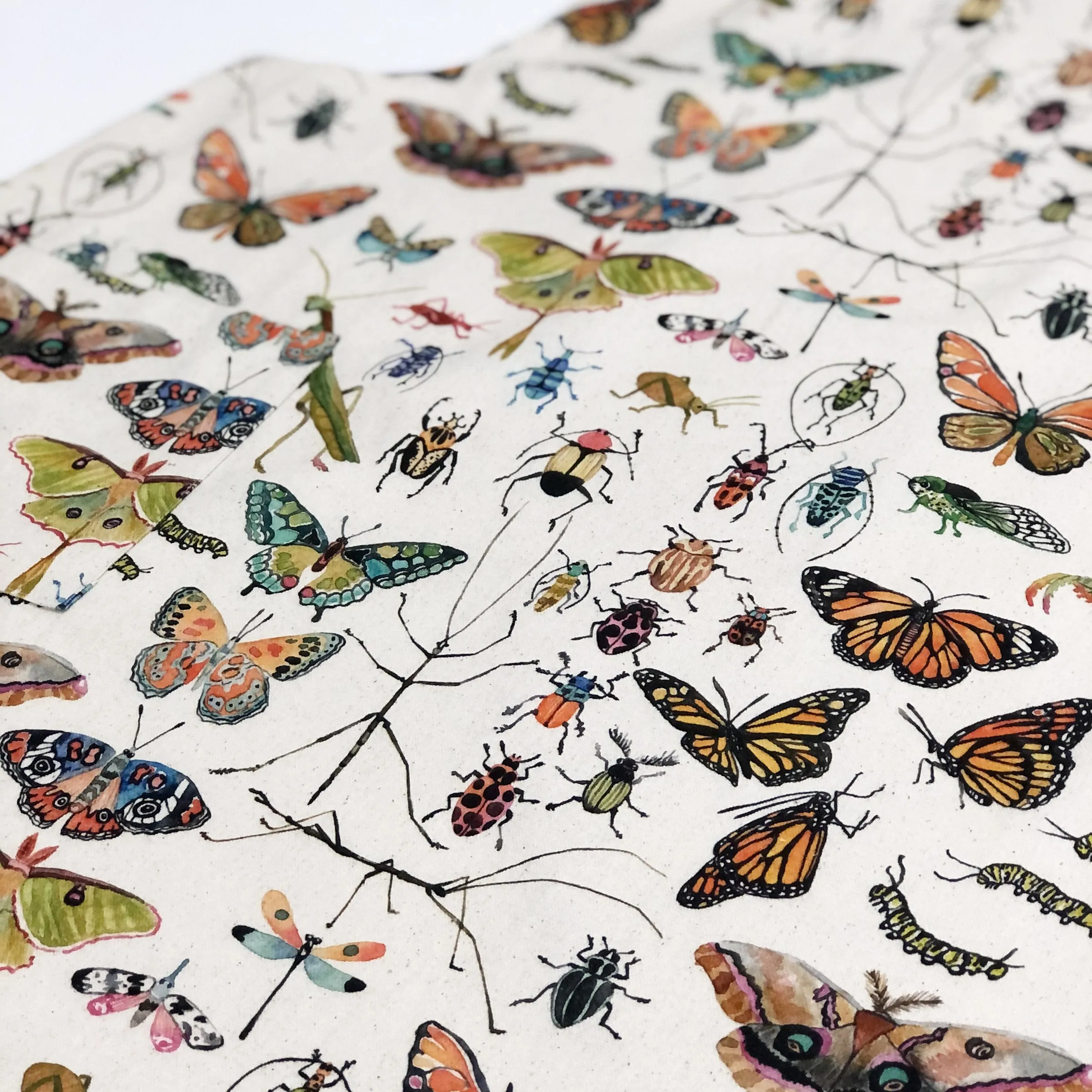 Insects Cotton Pinafore Apron