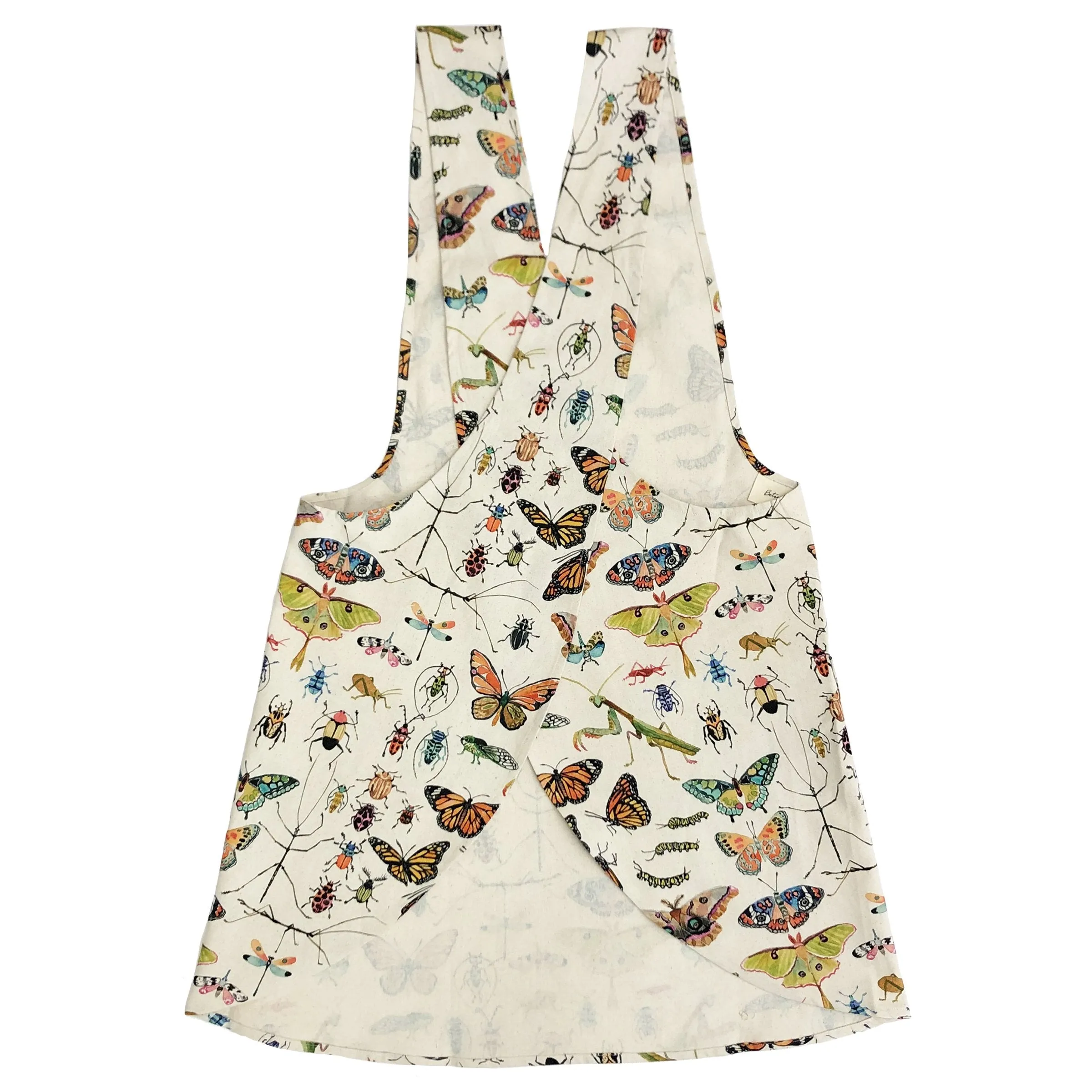 Insects Cotton Pinafore Apron