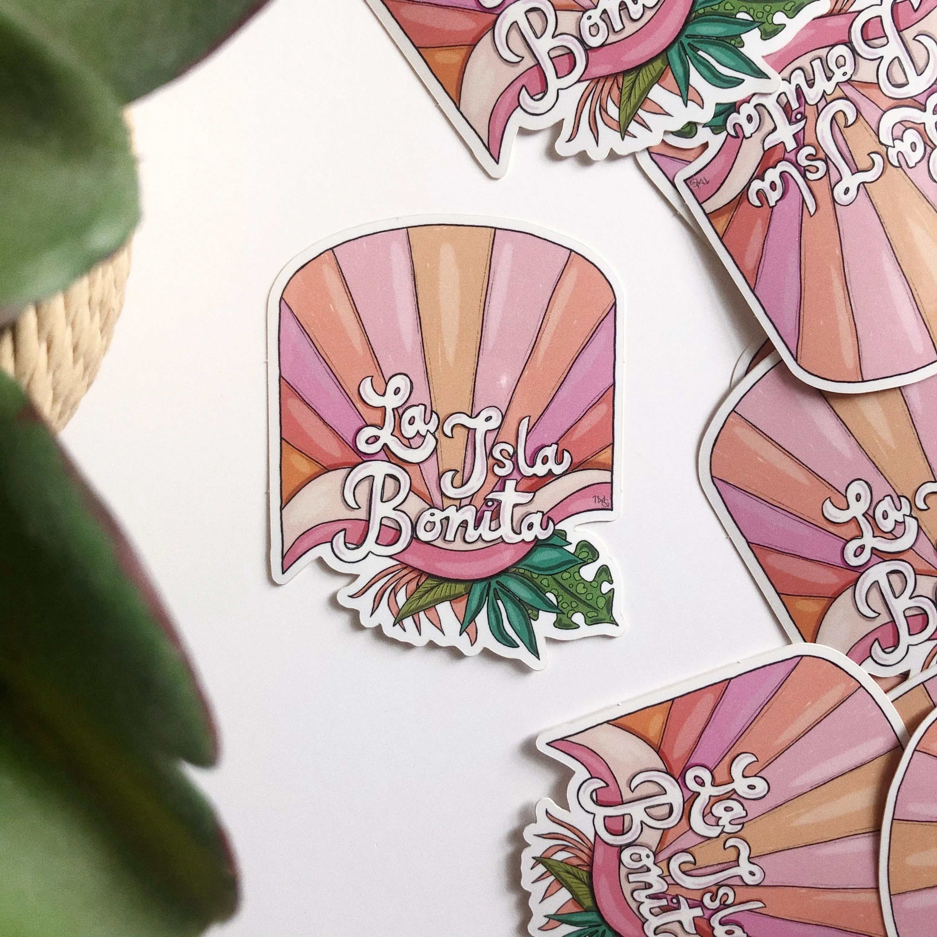 Isla Bonita - Die Cut Sticker
