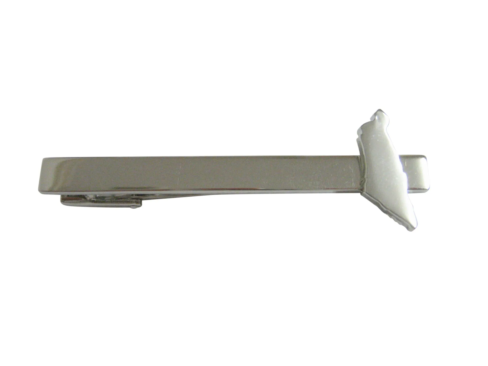 Israel Map Shape Square Tie Clip