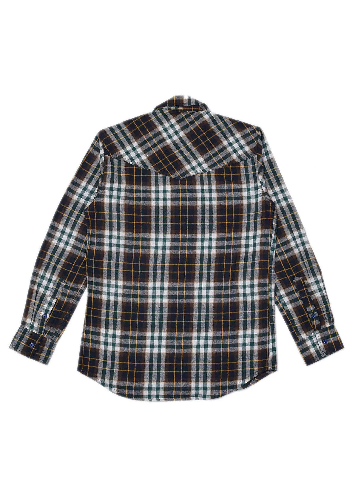 Jackhammer Liam Plaid Shirt Brown