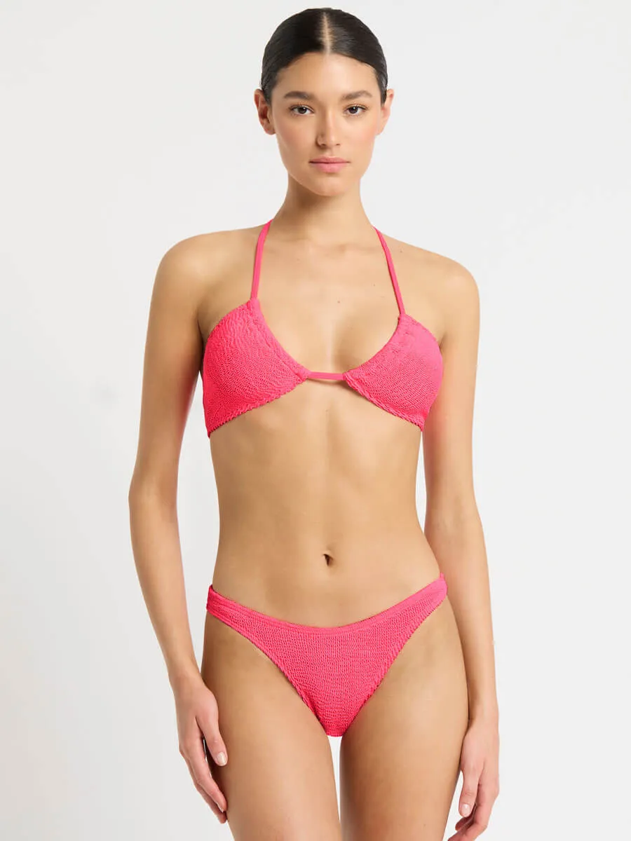 Jean Triangle in Neon Azalea