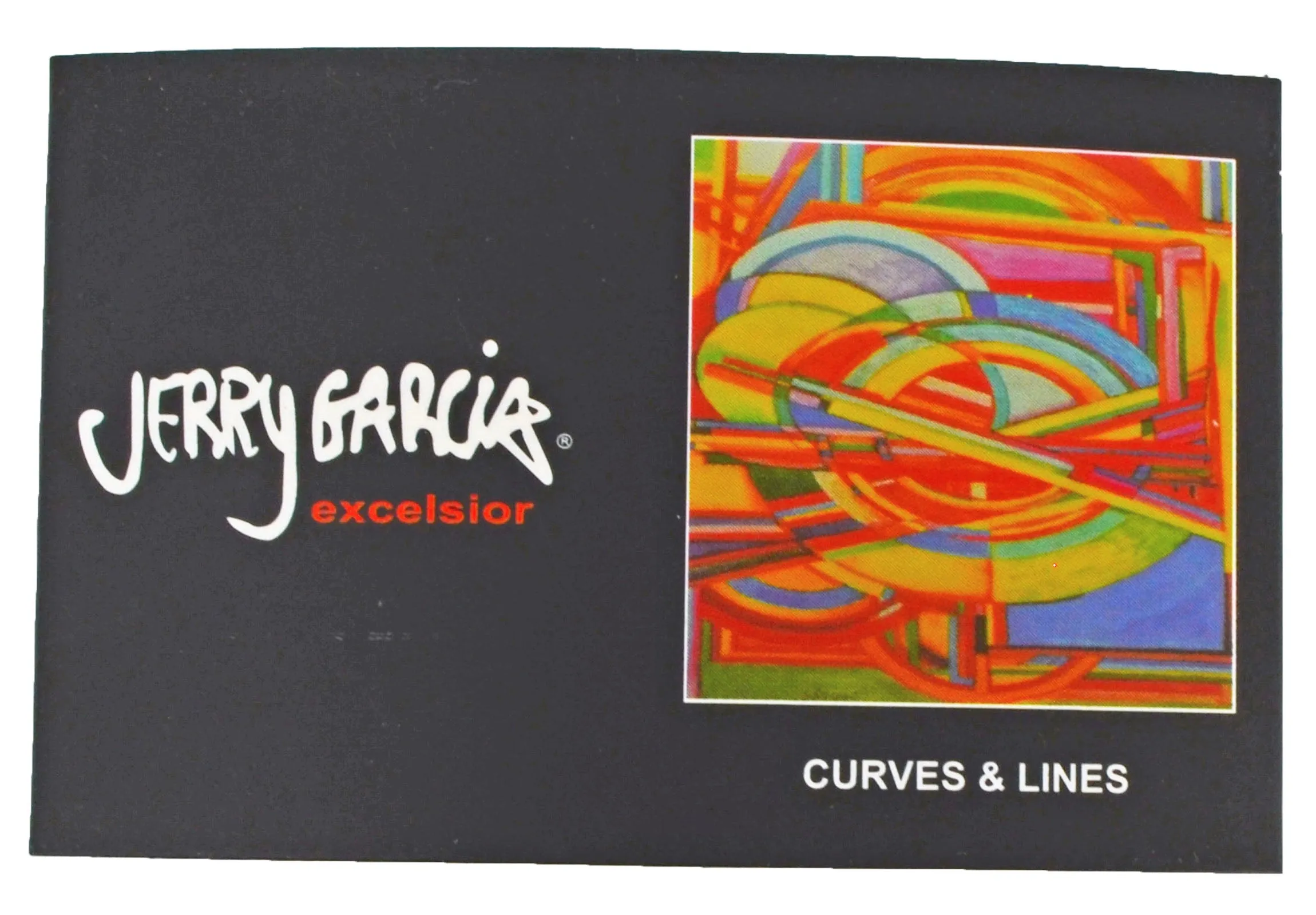 Jerry Garcia Curves & Lines Mens Tie