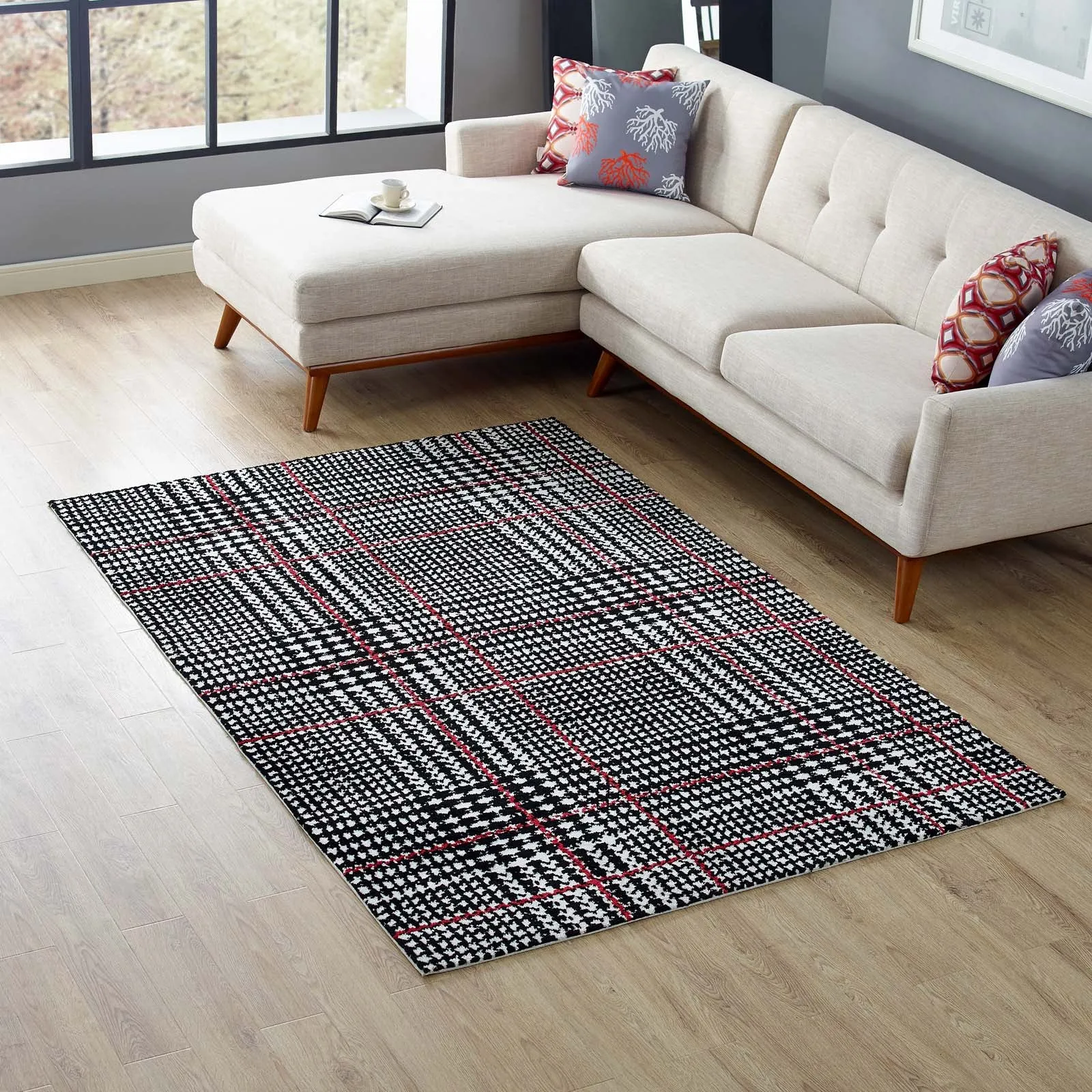 KAJA ABSTRACT PLAID