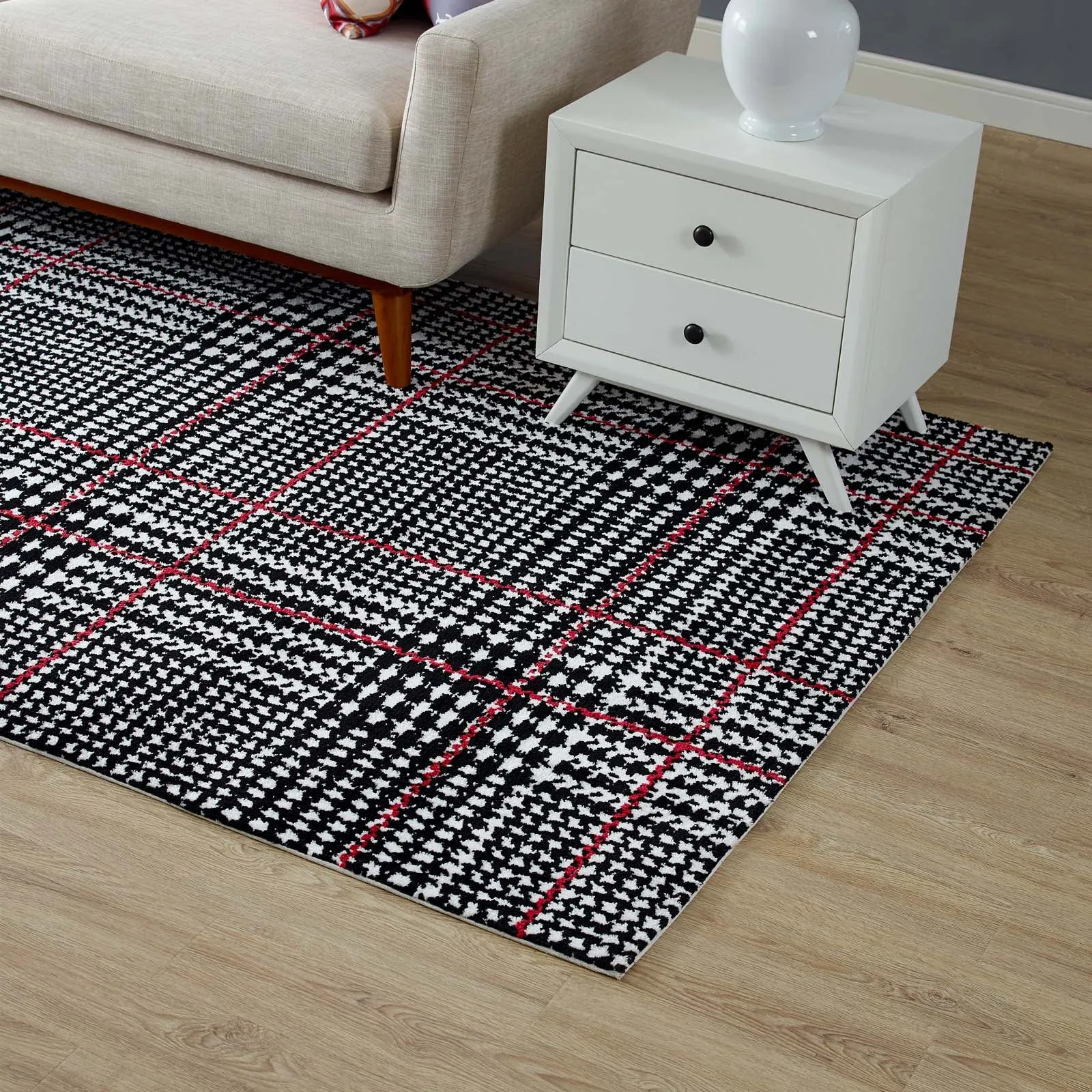 KAJA ABSTRACT PLAID