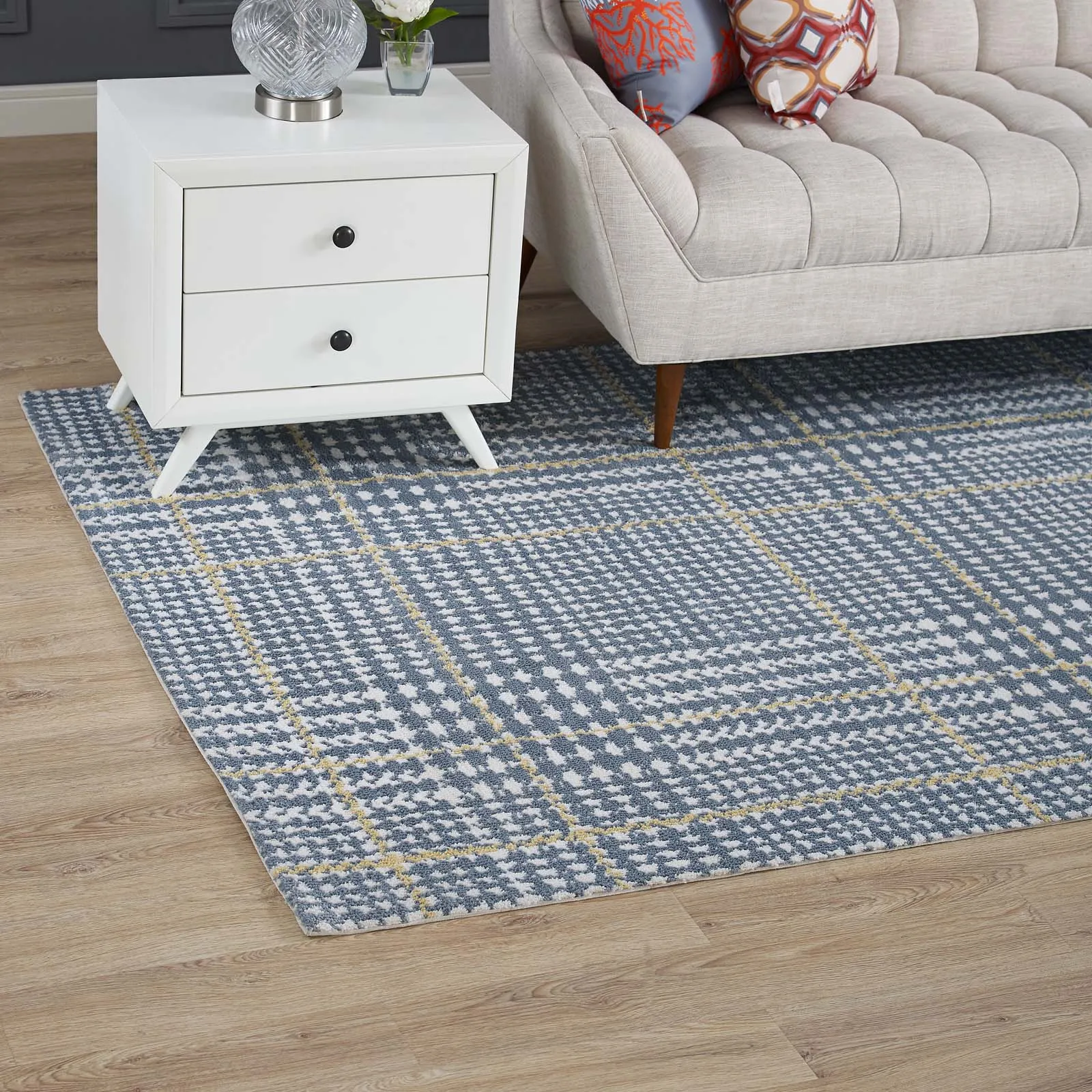KAJA ABSTRACT PLAID
