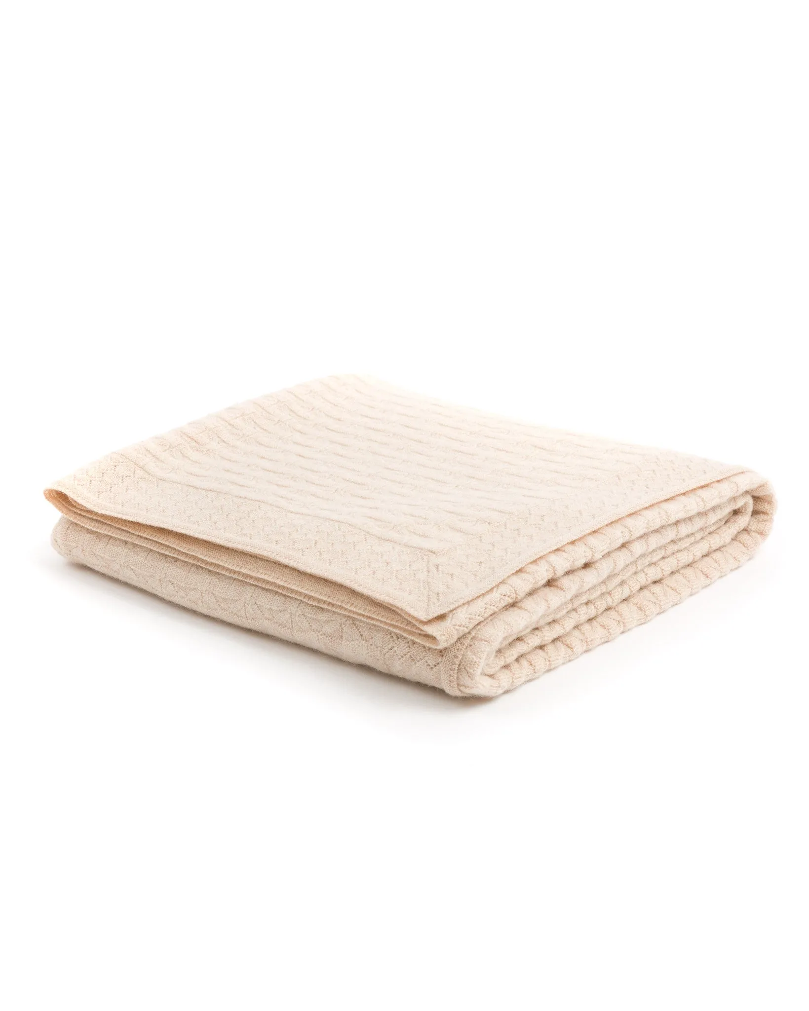 Lattice Cashmere Blanket