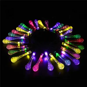 LED Outdoor Solar Water Drops