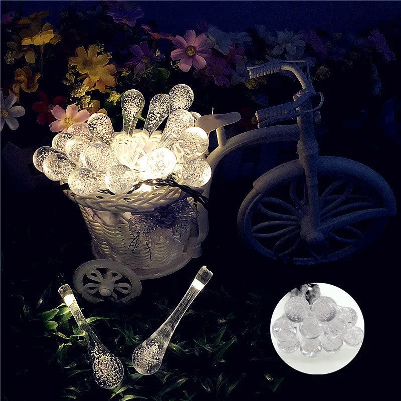 LED Outdoor Solar Water Drops