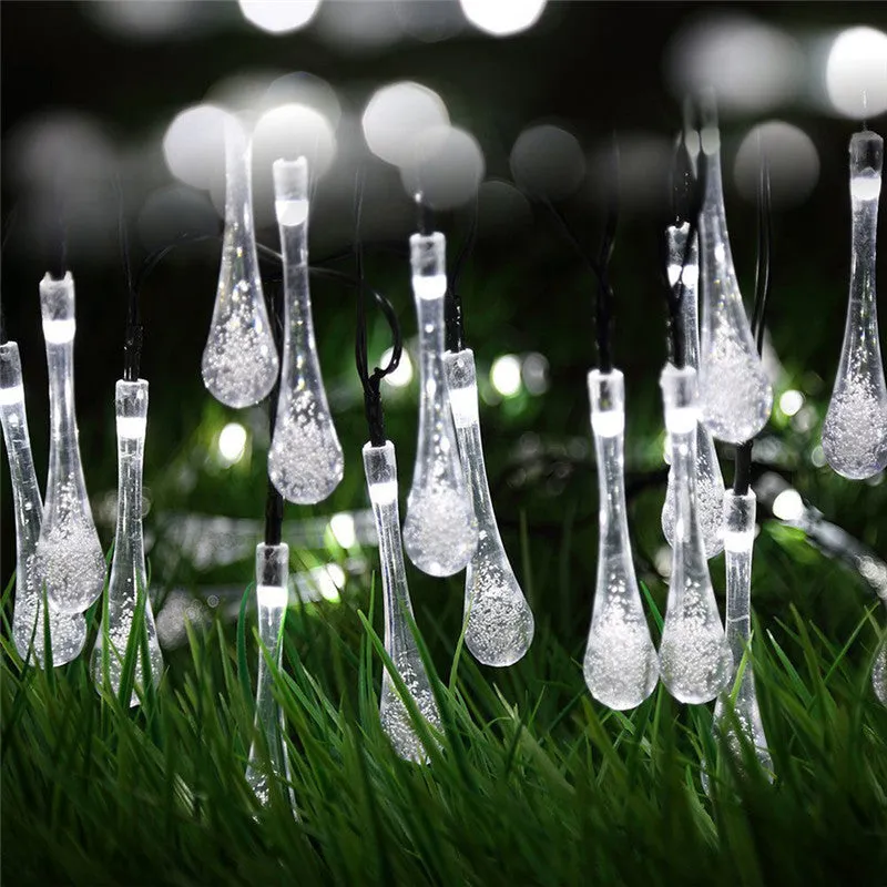 LED Outdoor Solar Water Drops