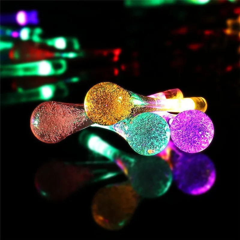 LED Outdoor Solar Water Drops