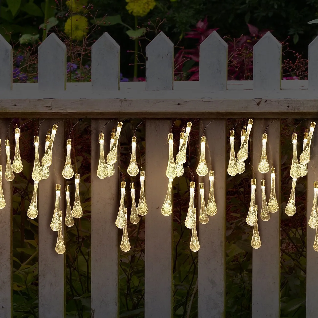 LED Outdoor Solar Water Drops