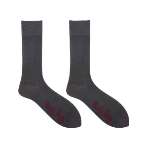 Light Grey Marl Luxury Cashmere Blend Socks