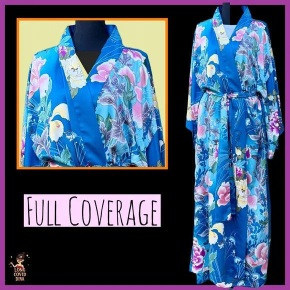 🌺LIKE NEW/Natori/Full-Legth, 100% Satin, Luxury Robe, w/ Belt/XL