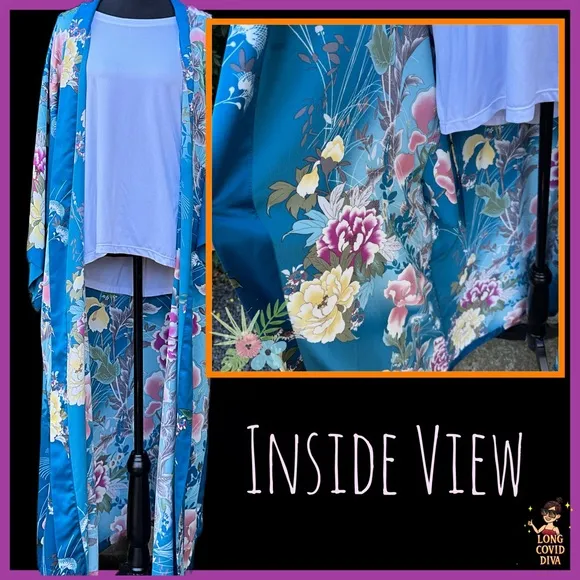 🌺LIKE NEW/Natori/Full-Legth, 100% Satin, Luxury Robe, w/ Belt/XL