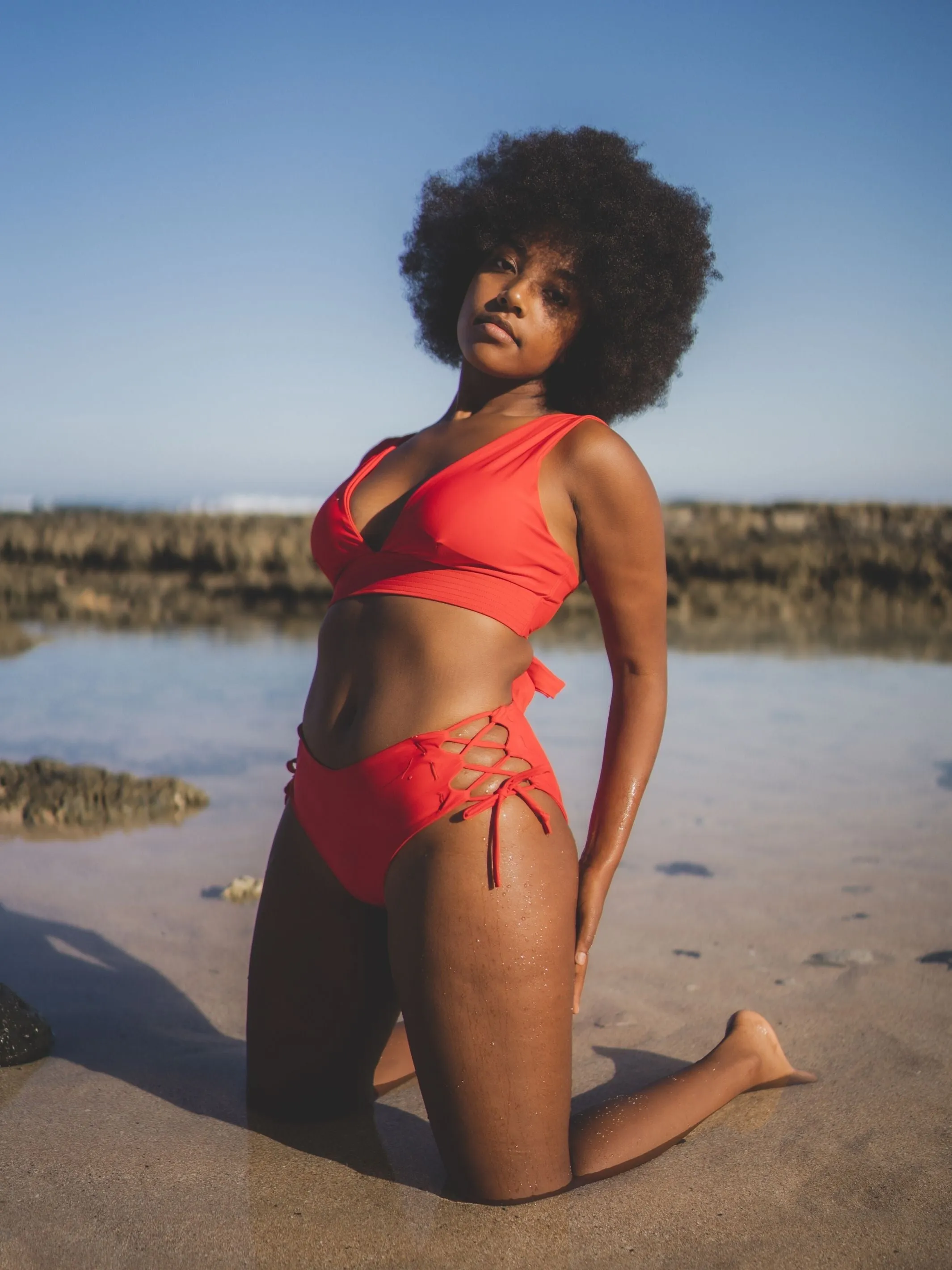 Lola Tie Side Bottoms / FINAL SALE