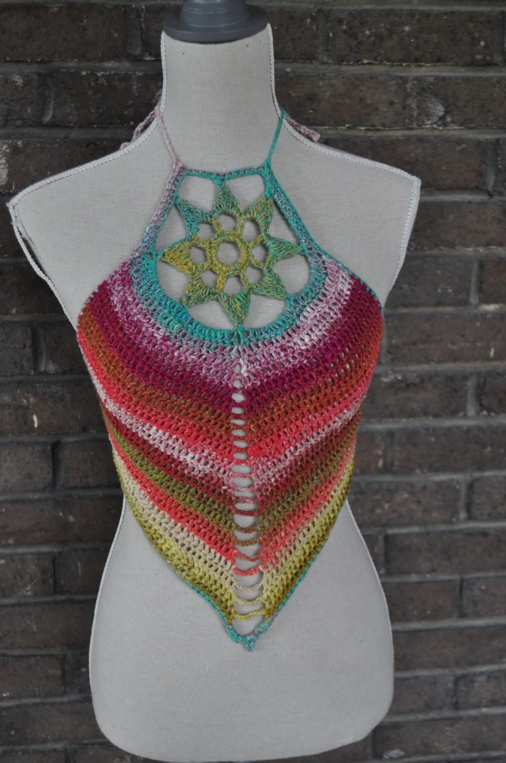 Lotus Crop Top - Crochet Pattern