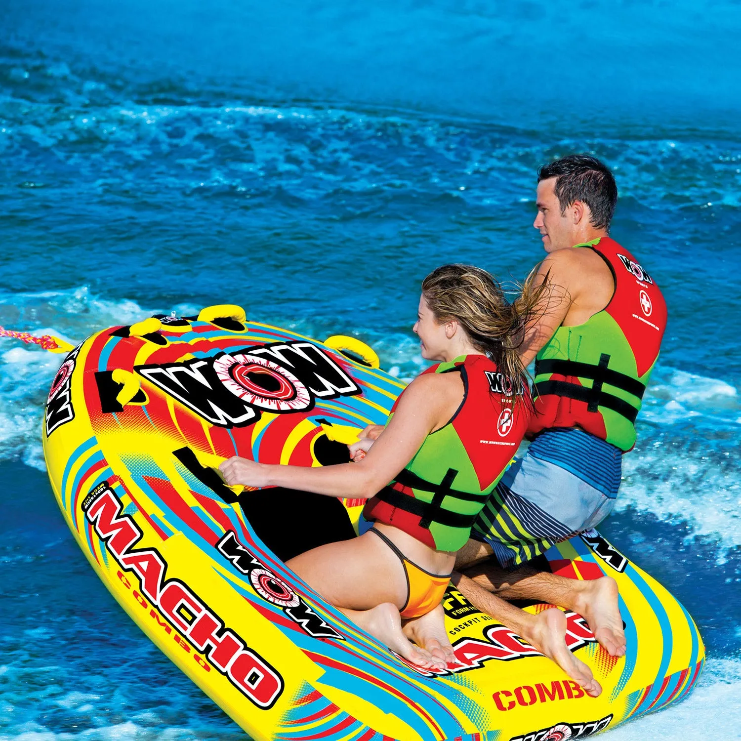 Macho Combo 2 Person Ski Tube