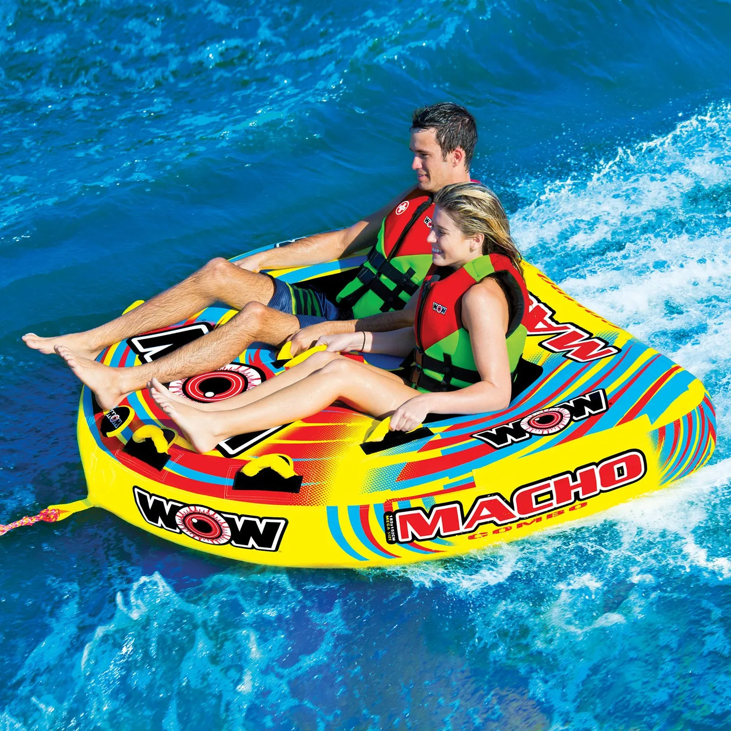 Macho Combo 2 Person Ski Tube