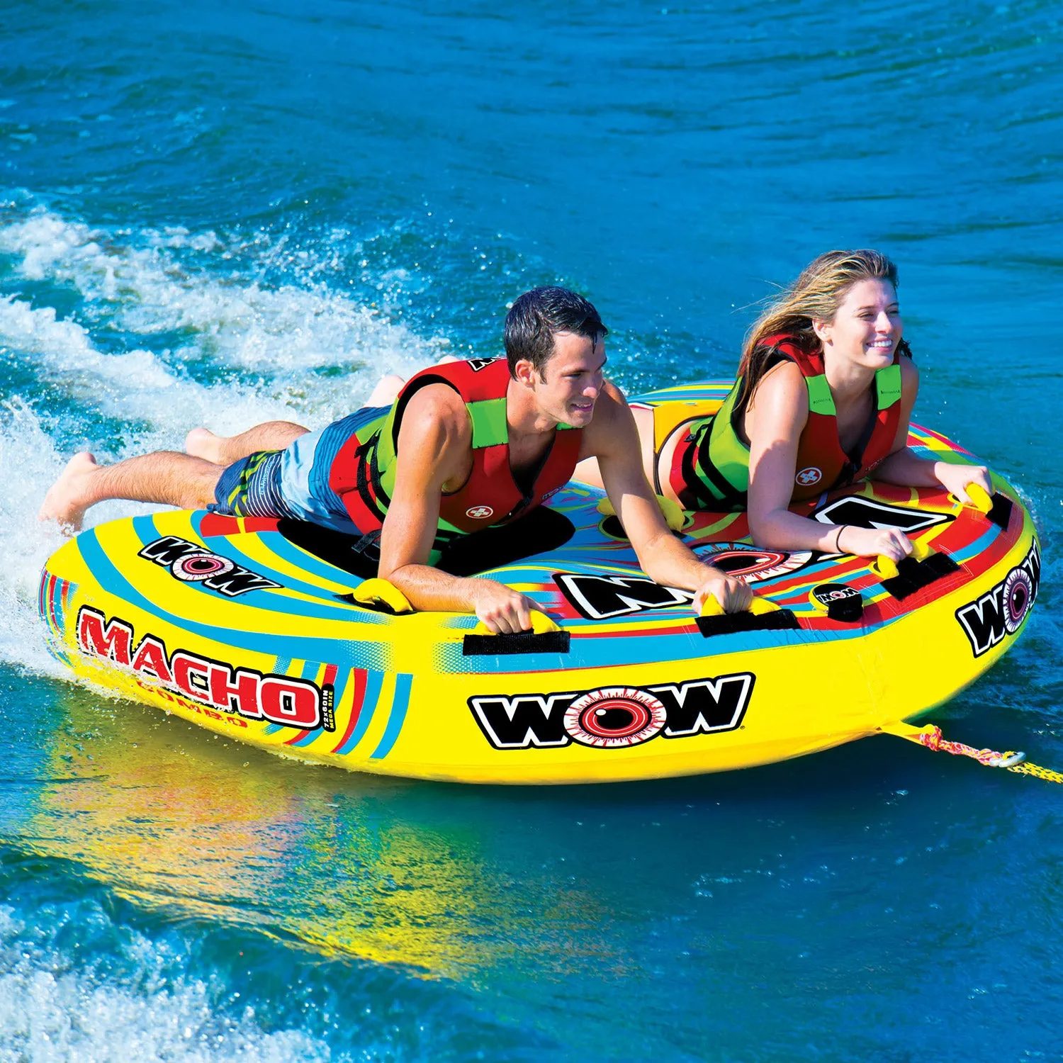 Macho Combo 2 Person Ski Tube