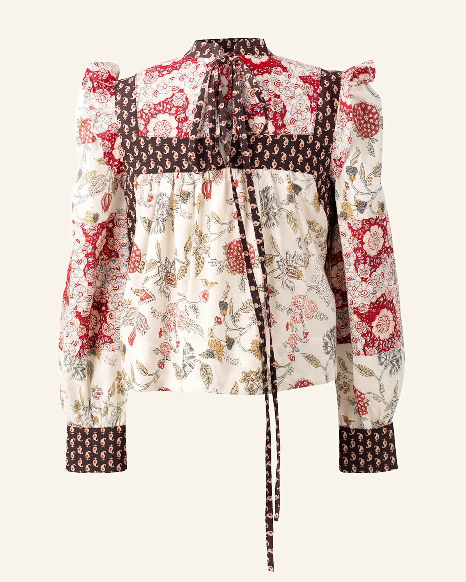 Madeline Patchwork Top