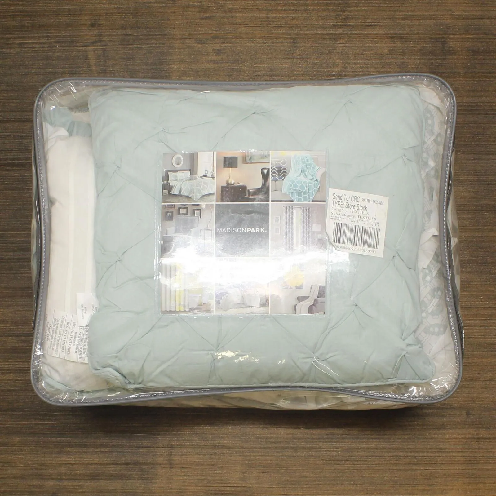 Madison Park Dawn 6-Piece Full / Queen Quilt Set Blue