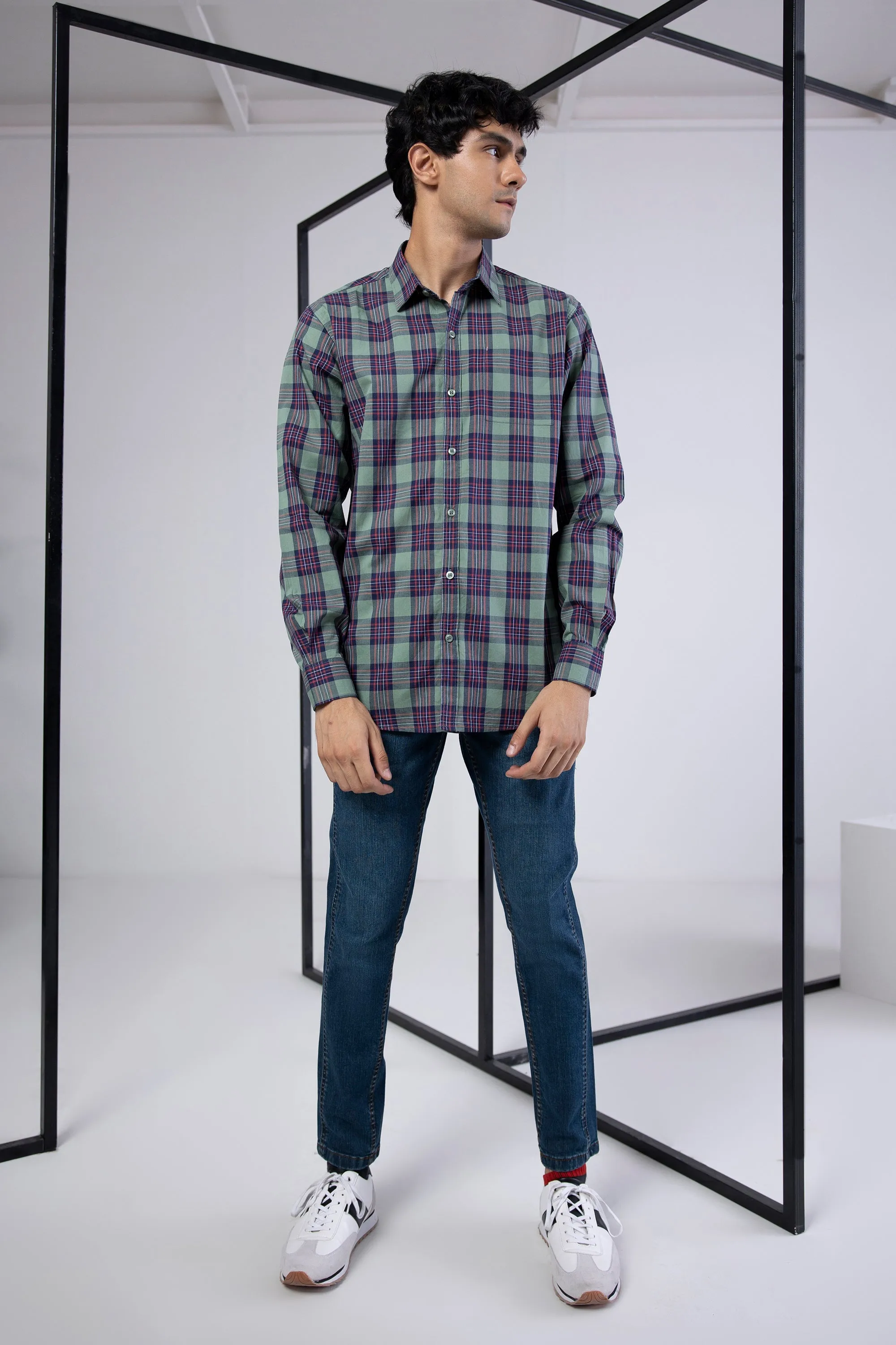 Madras Plaid Shirt