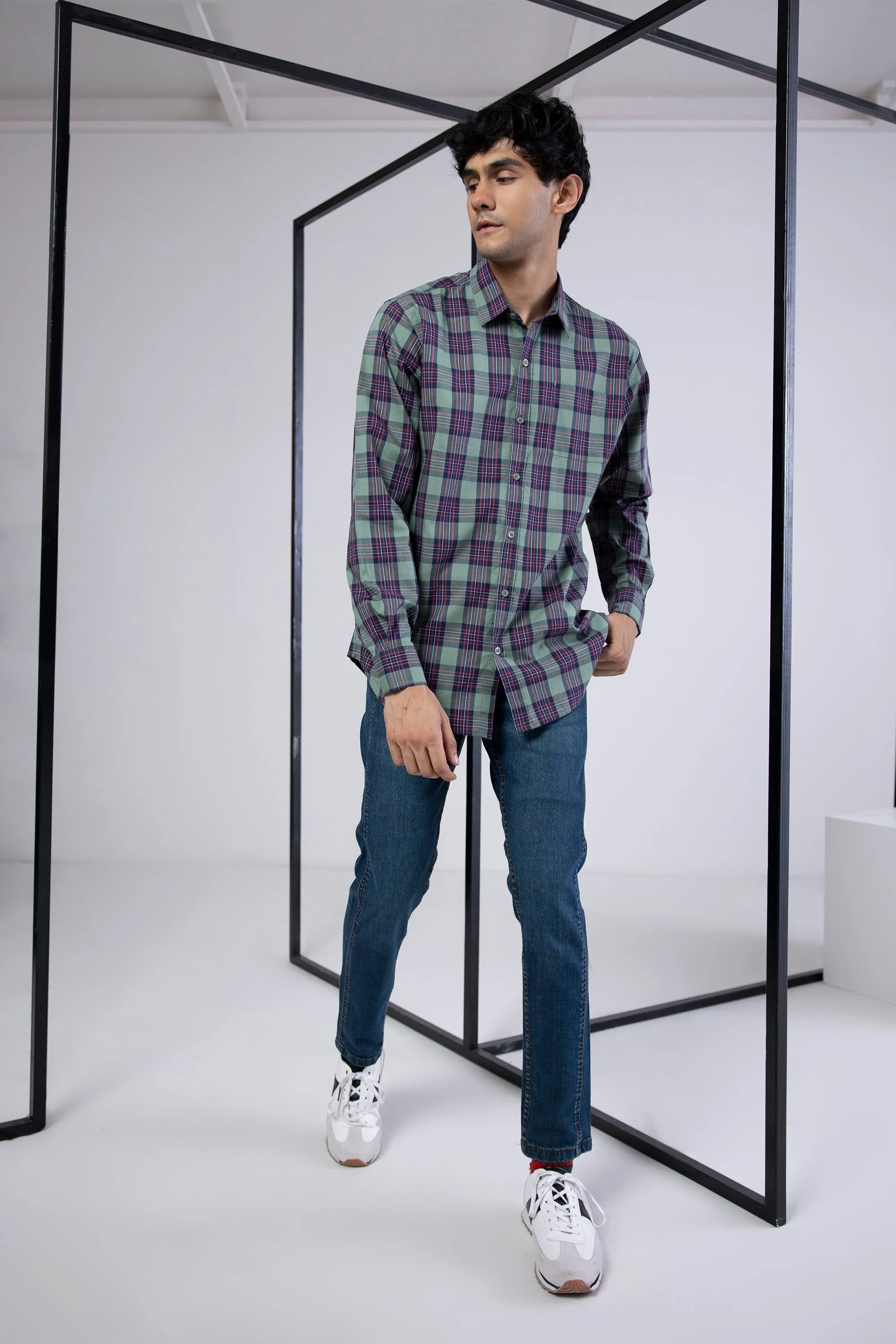 Madras Plaid Shirt