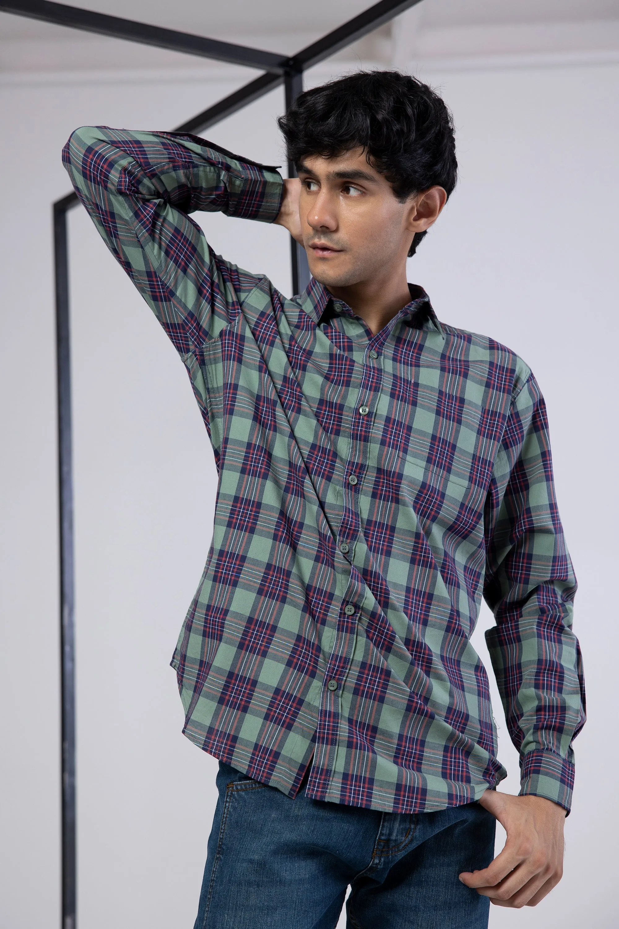 Madras Plaid Shirt