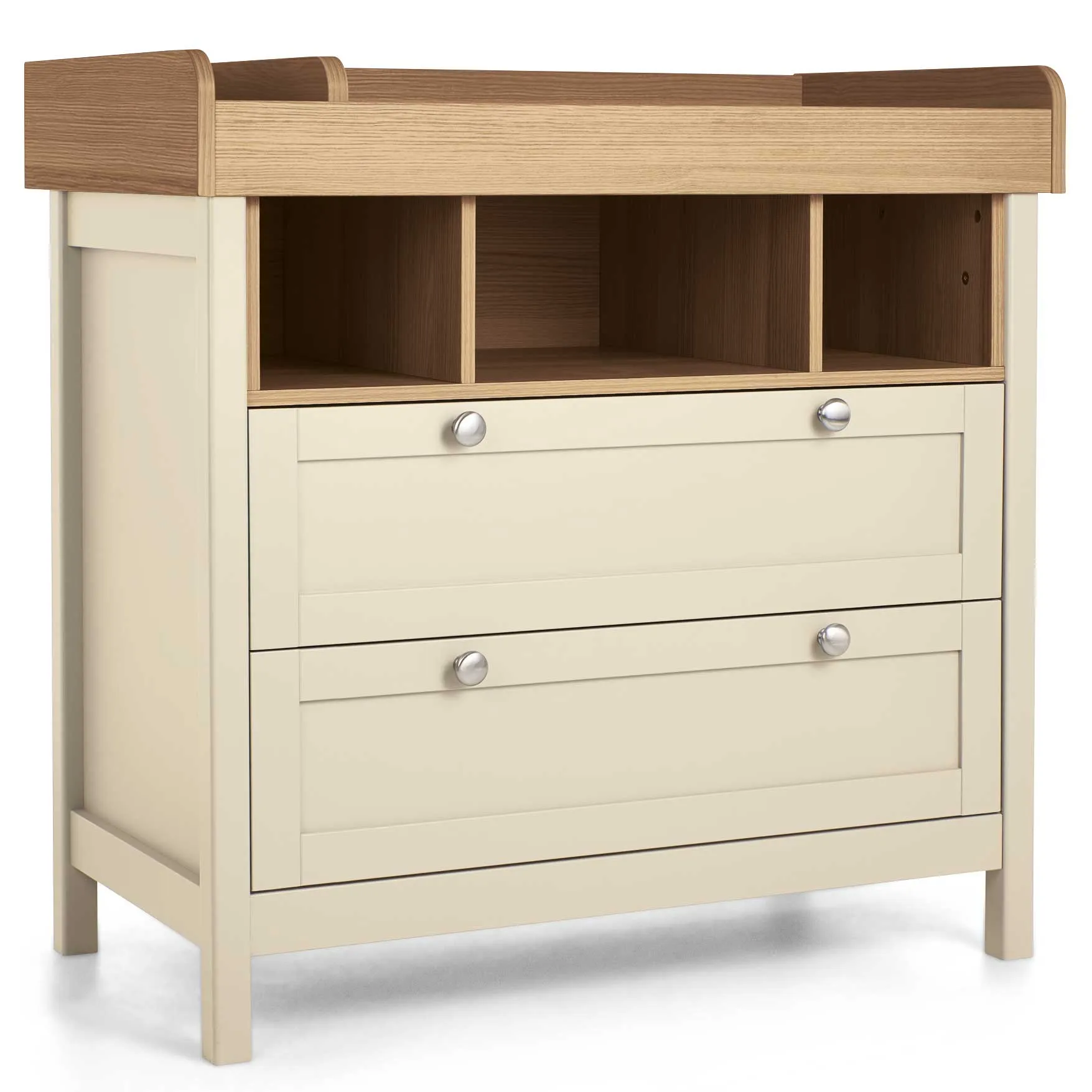 Mamas & Papas Harwell 2 Piece Cotbed & Dresser Roomset - Cashmere