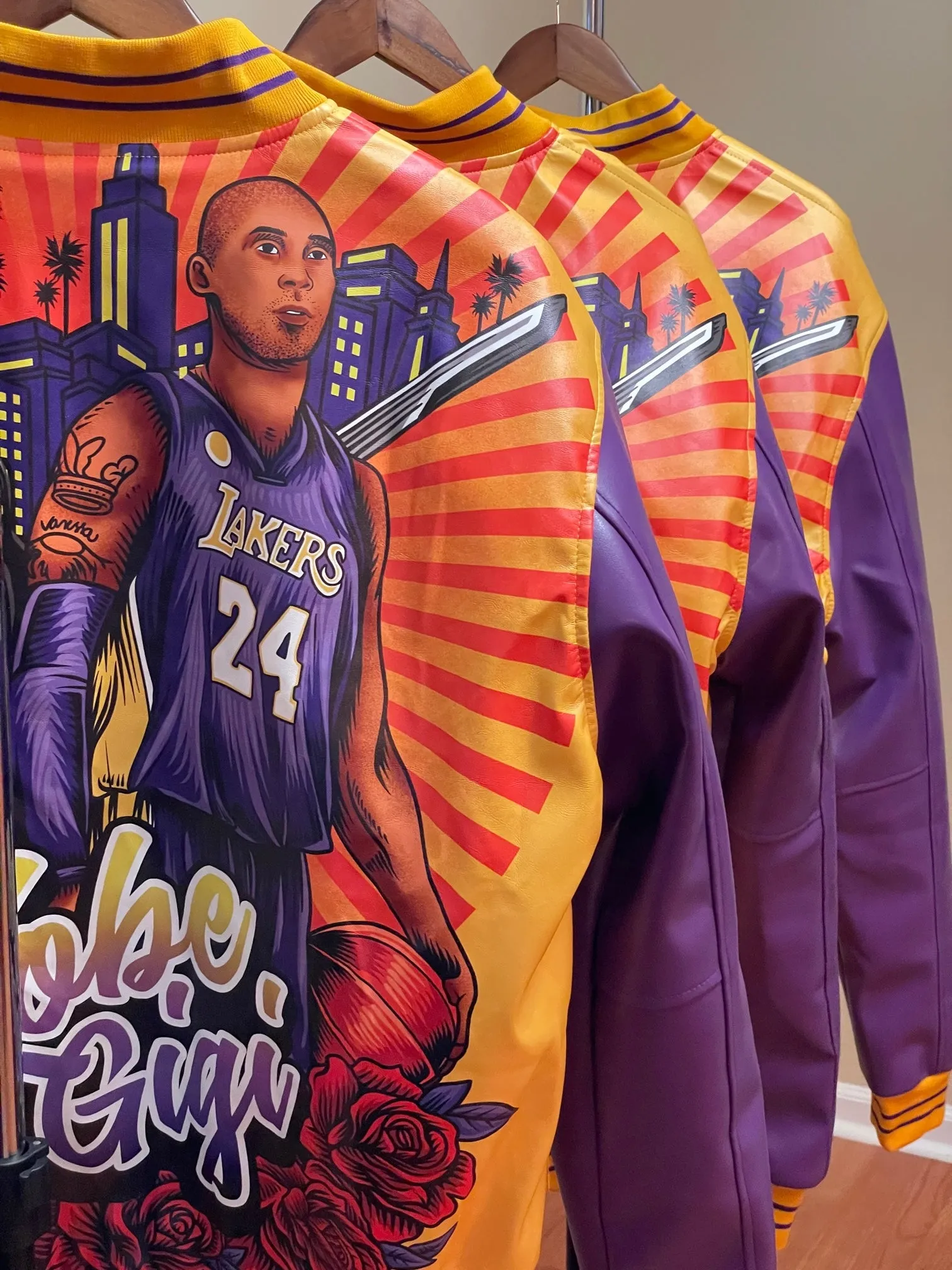 Mamba Forever Varsity Jacket