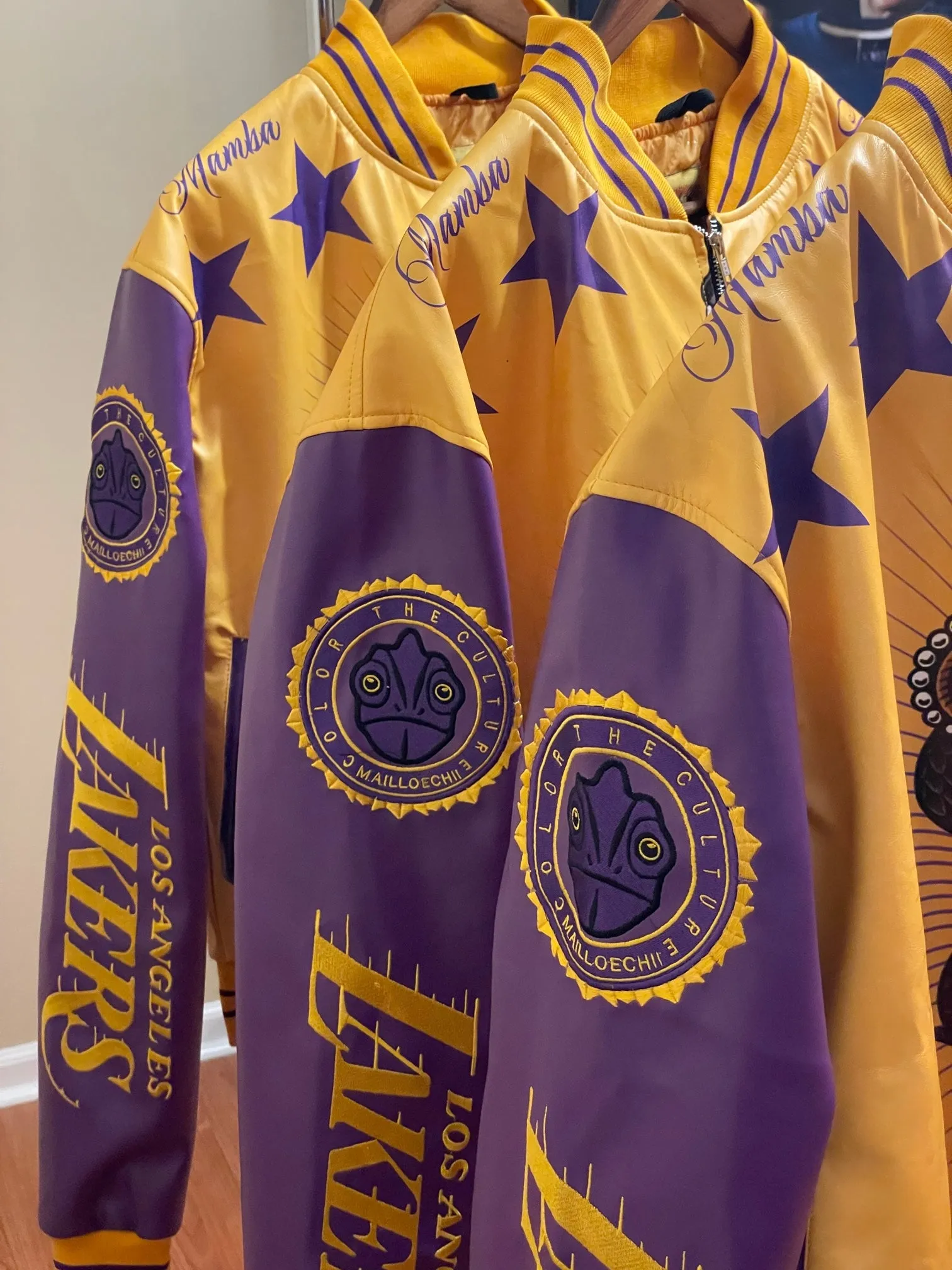 Mamba Forever Varsity Jacket