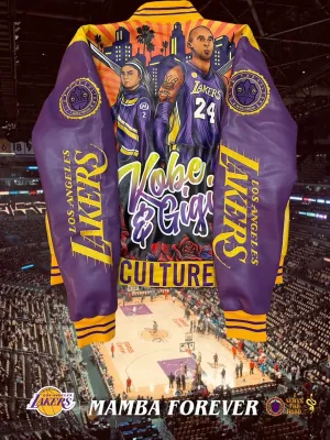 Mamba Forever Varsity Jacket