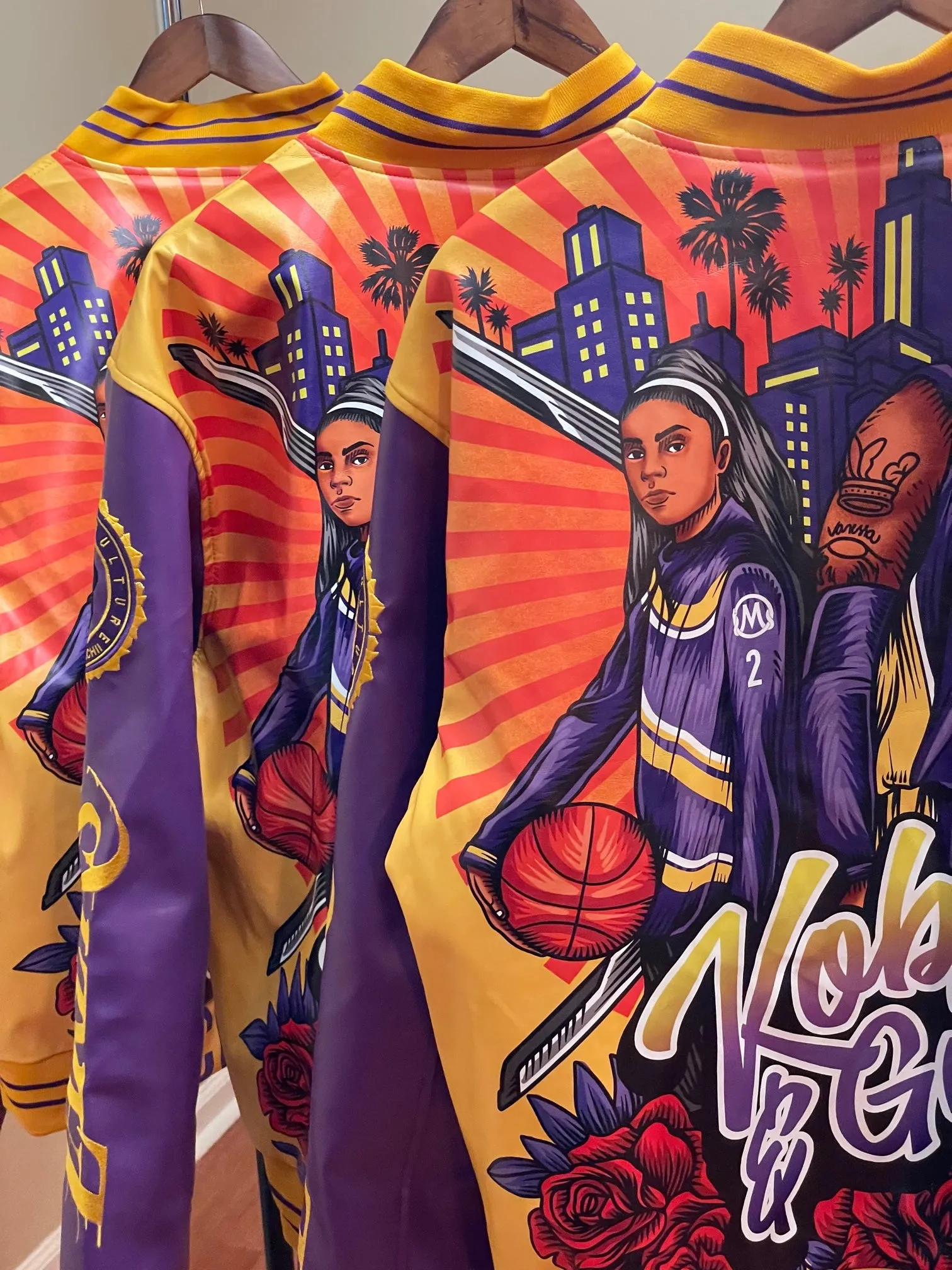 Mamba Forever Varsity Jacket