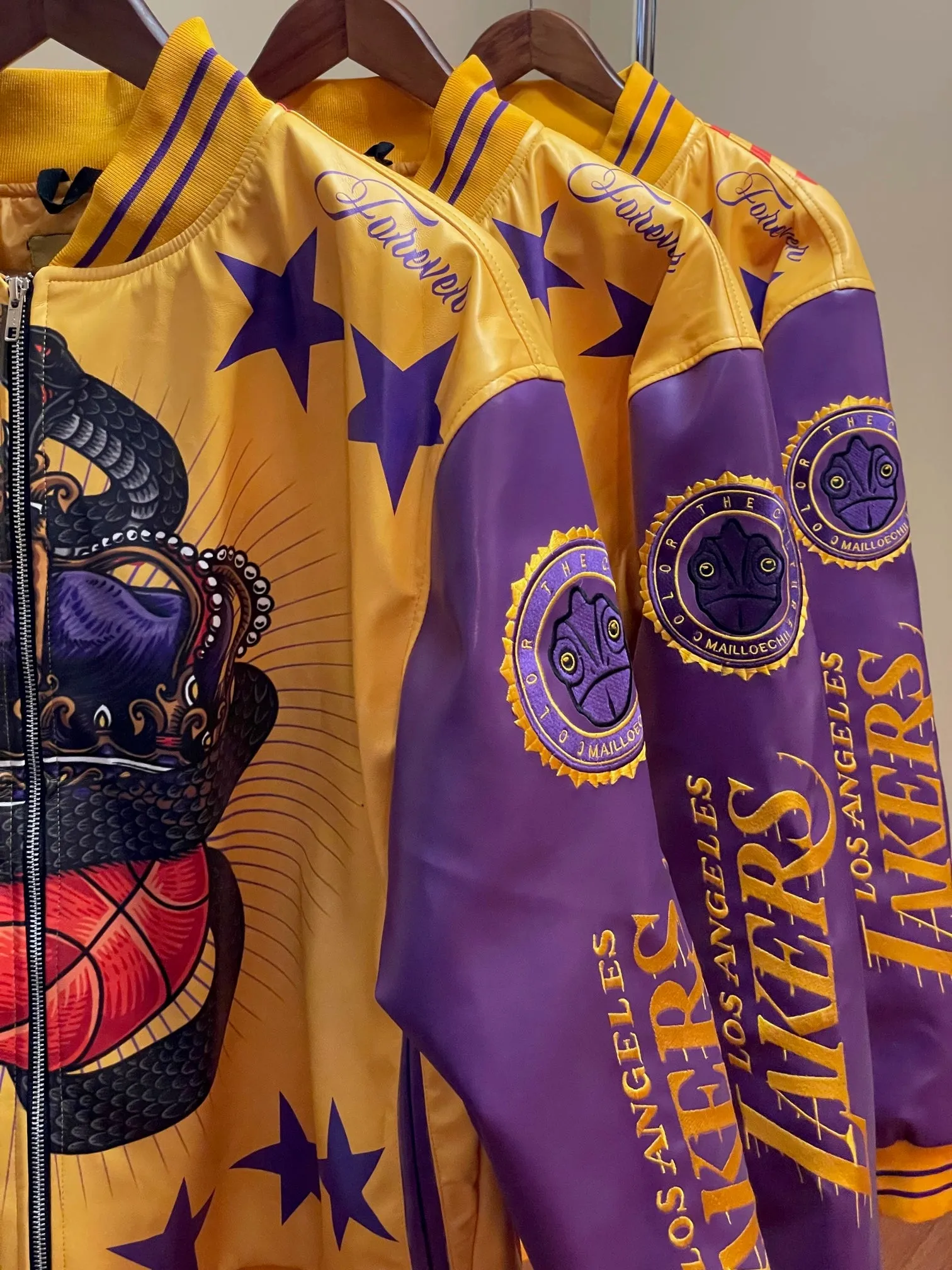 Mamba Forever Varsity Jacket