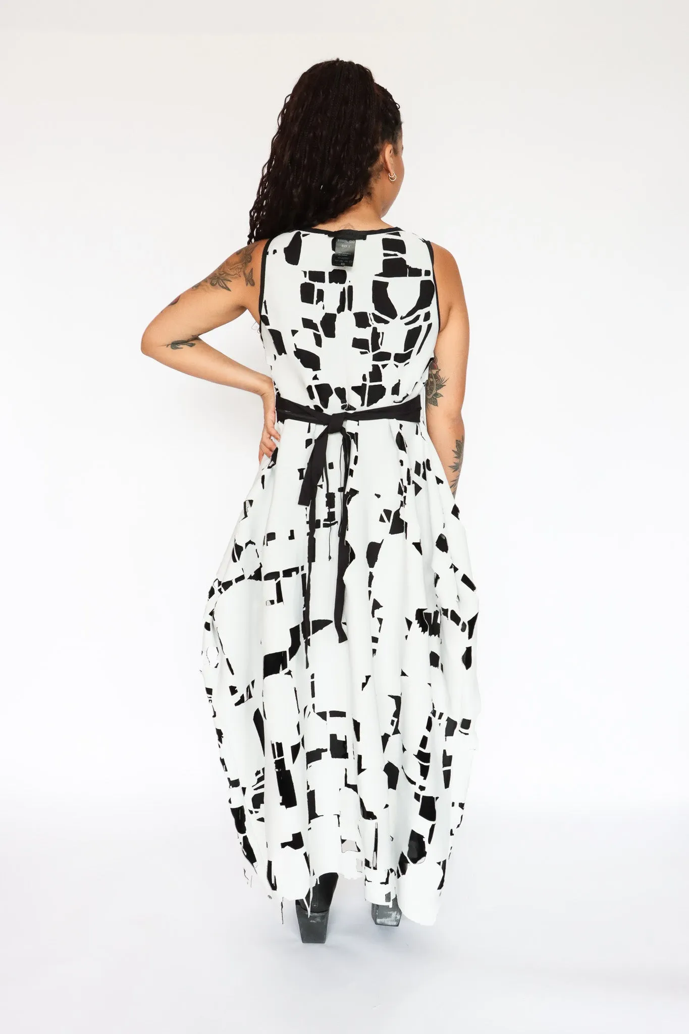 maria calderara Laser Cut Dress