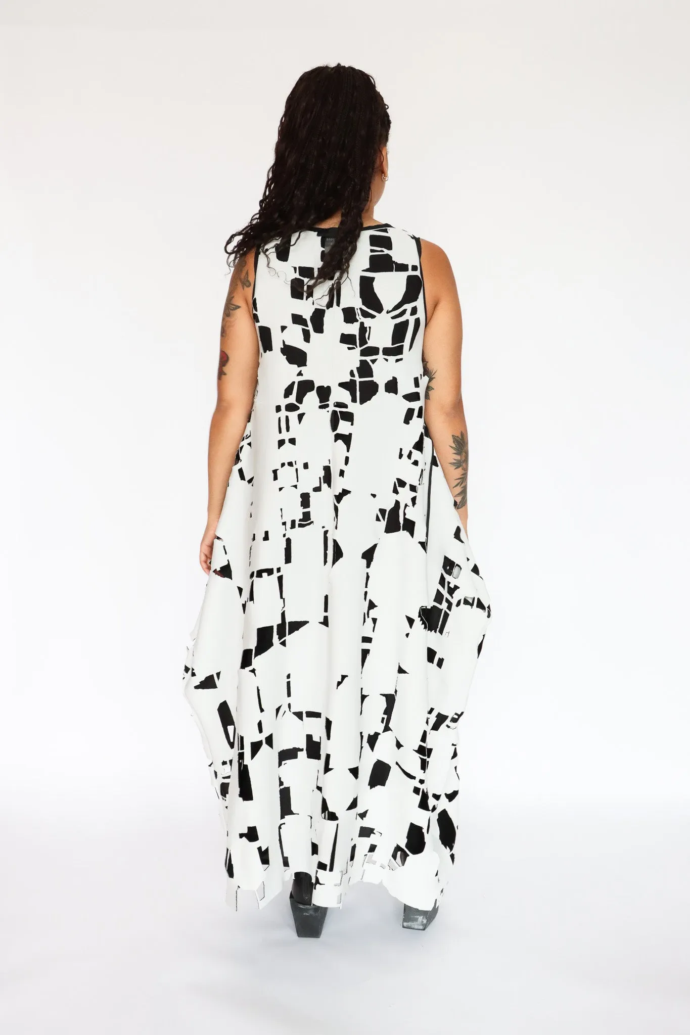 maria calderara Laser Cut Dress