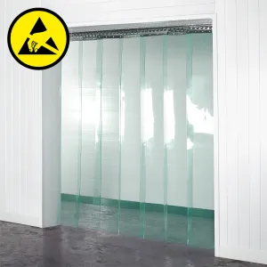 Medium Duty Anti Static PVC Strip Curtains 300mm x 3mm