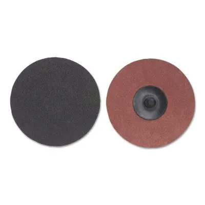 Merit Abrasives Silicon Carbide QC-T3, Aluminum Oxide, 2 in Dia., 100 Grit, 08834166155